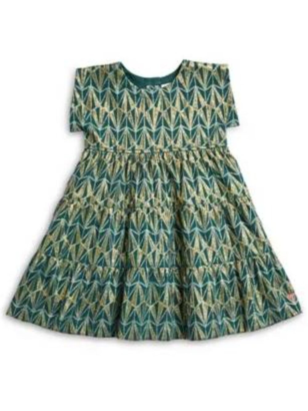 Girls Metallic Dress